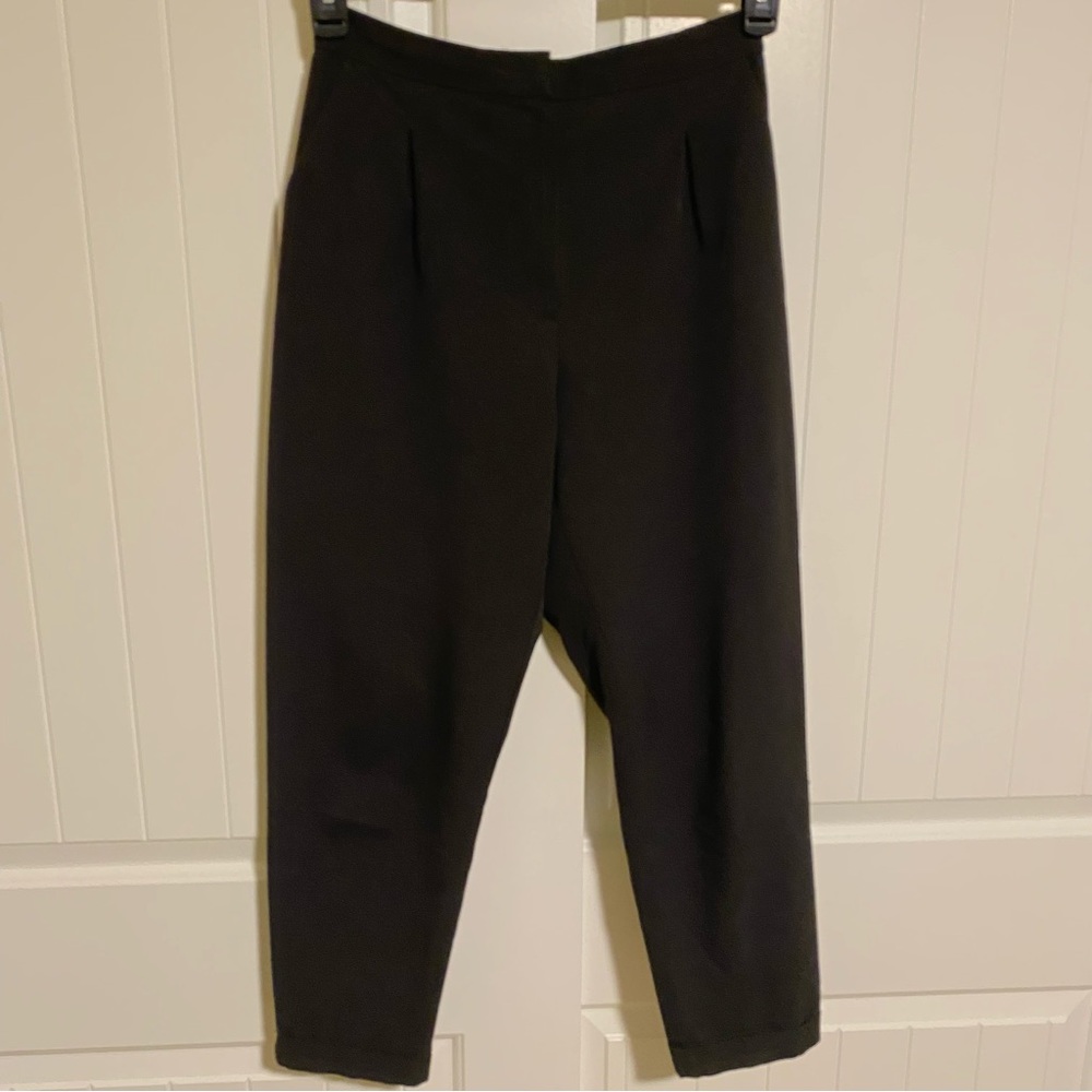 TopShop Slacks Pants - High Rise Cuffed Crop Pant. Size 8.